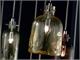 Lampe à suspension en verre soufflé Bossa Nova in Éclairage