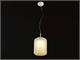 Hanging lamp in blown glass DOMINO in Lighting