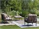 Garden armchair Dove-grey Komodo Central Element in Outdoor
