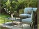 Garden armchair Dove-grey Komodo Central Element in Outdoor