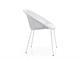 White structure chair Bon Bon  in Outdoor