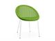 White structure chair Bon Bon  in Outdoor