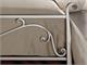 Wrought iron bed Bonnard in Bedrooms