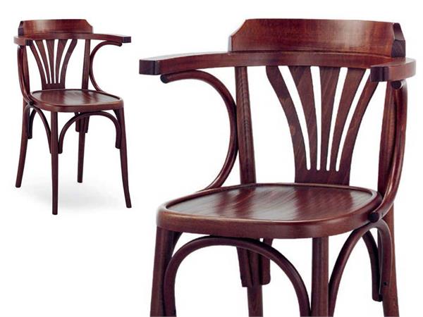 Bistrot 600 Klassischer Stuhl aus Holz