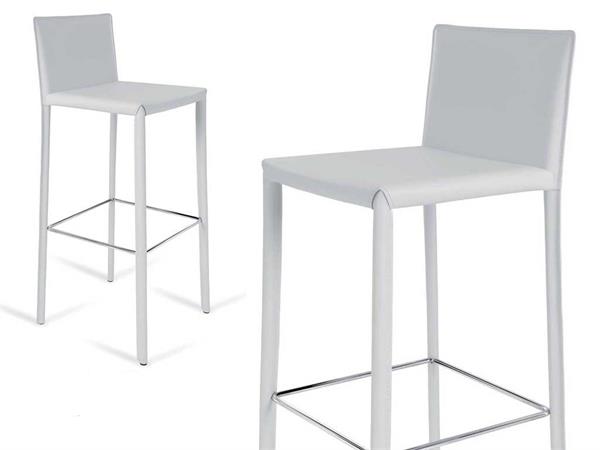 Cortina Haut tabouret recouvert de cuir ou de cuir régénéré