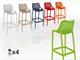 Plastic stool in polypropylene FLO in Stools