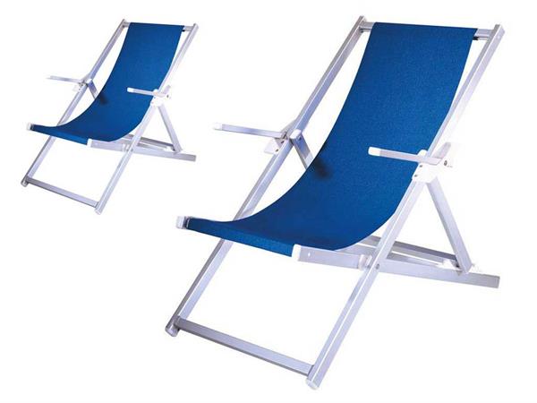 Chaise longue de plage en aluminium Relax