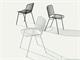 Design-Stuhl aus Metall Shade in Stühle