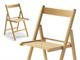 Folding wooden chair Bas in Chairs
