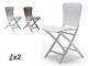Outdoor Folding chair Zac Classic  in Outdoor seats