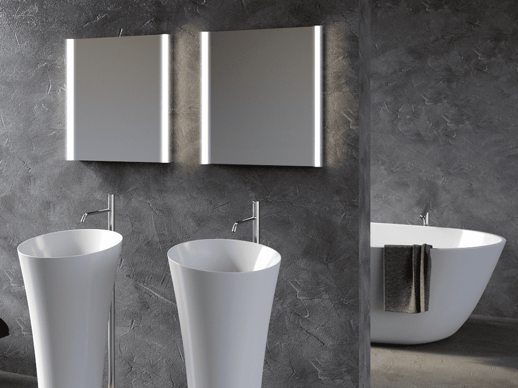 Mirror for bathroom Led Lira