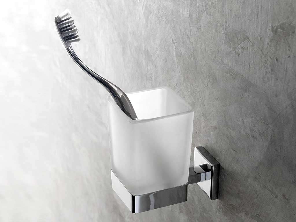 Gobelet salle de bain - porte brosse à dents - Nook
