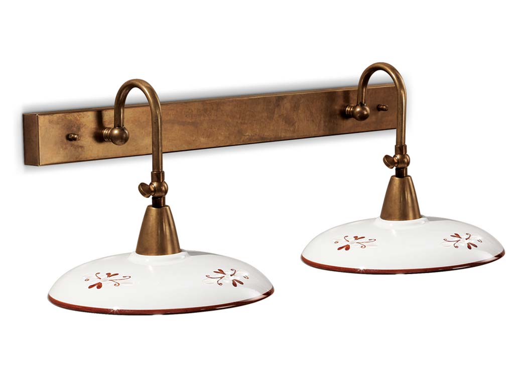 Applique doppia luce - Bassano 363/2AP