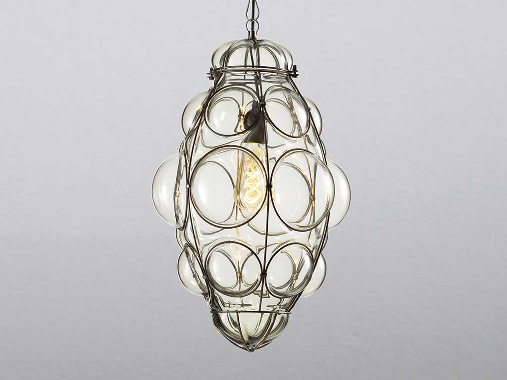 Italian glass pendant shop lights