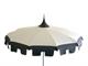 Pagoda Athena beach umbrella in Outdoor umbrellas