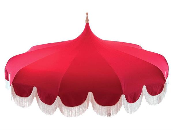 Pagoda Frange beach umbrella