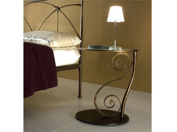 Wrought iron bedside table Galle' 2 