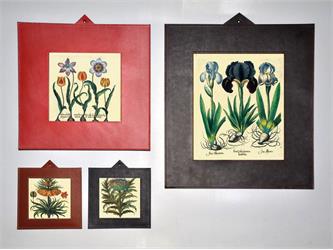 wand rahmen aus echtem italienischem leder