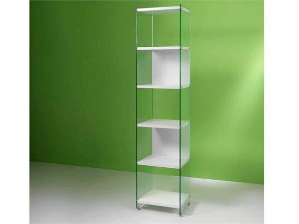 Byblos Libreria in vetro da 45 cm