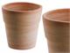 Hemmed pot standard 016 terracotta pot in Pots