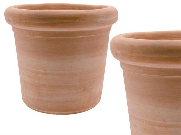 High cylinder garden 017 terracotta pot