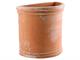 Semicircular smooth high tuscan 056 terracotta pot in Pots