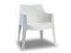 Polypropylene crossed little armchair Maxima  in Outdoor seats