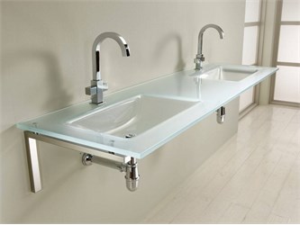 bering 1 2 crystal sink
