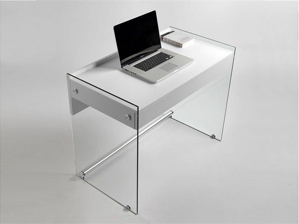 Bureau pour ordinateur en verre MyDesk