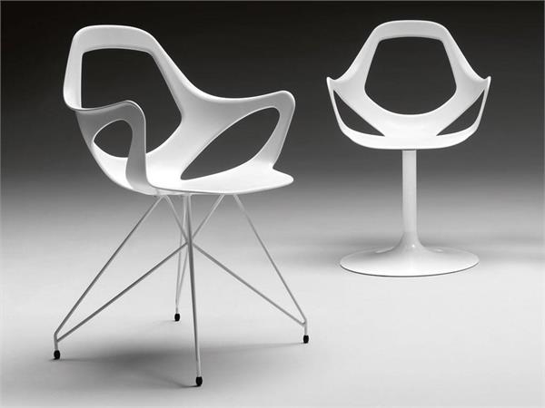 Armachair in technopolymer Dafne 163