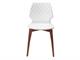 Uni 562 Polypropylene chair with wooden legs   in Chairs