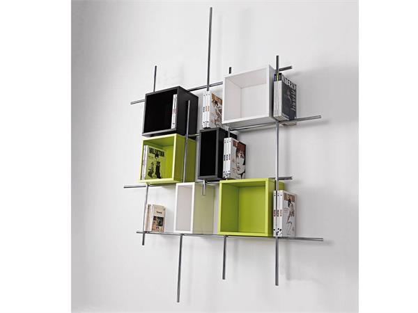 Libera C2 Bookcase with steel structure