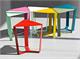 Triangular metal coffee table Finity in Coffee tables