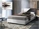 Upholstered double bed with headboard Alya in Upholstered beds