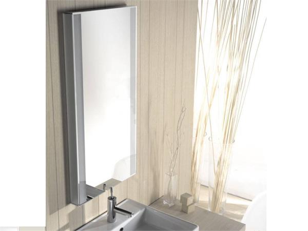 Specchio illuminato arredo bagno Cubic 1