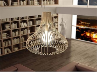 Lampadario filo di ferro Titti Cipolla