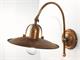 Applique Lampe aus Messing Osteria 839/43 in Wandlampen