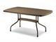 Outdoor rectangular little table 160x90 in polypropylene Olimpo in Outdoor tables