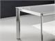 Briefing  glass 160 extending table in Dining tables