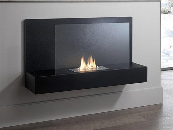 Basin wall fireplace