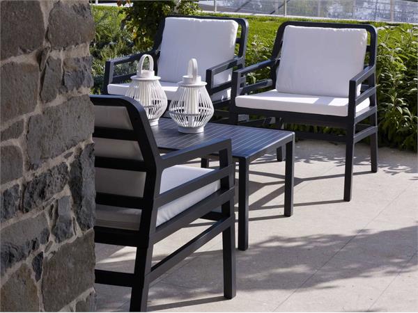 Outdoor Armchair ANTHRACITE Aria