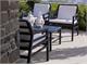 Outdoor Armchair ANTHRACITE Aria in Outdoor seats