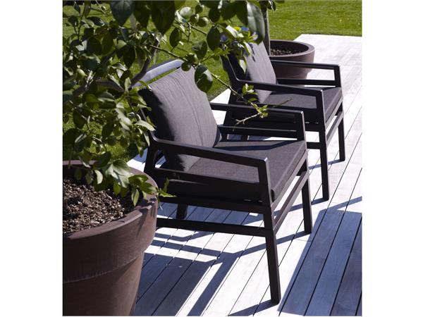 Outdoor Armchair COFFEE Aria 