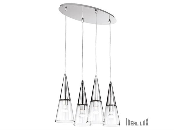 Cono SP4 hanging lamp with diffusor in glass
