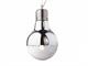 Luce Cromo SP1 Small hanging lamp with diffusor in glass in Suspended lamps