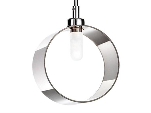 Anello SP1 aufgehängte Lampe aus farbigem Glas