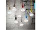 Minimal SP1 hanging lamp in colored or chromed metal in Suspended lamps