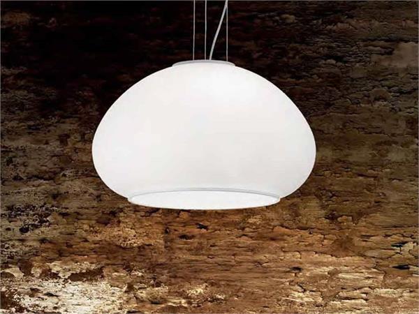 Mama Lampe à suspension en verre