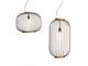 Pendant lamps in steel rod CHAPLIN in Suspended lamps