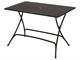 Canasta table d'extérieur rectangulaire pliable in Tables de jardin